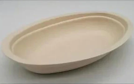 Компостируемая одноразовая чаша из сахарного тростника Bagasse Fiber